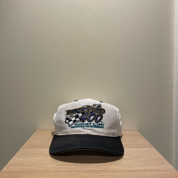Vintage 1997 Brickyard 400 Motor Speedway Snapback - Picture 1 of 5